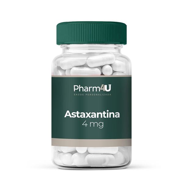 Astaxantina 4mg 30 Cápsulas