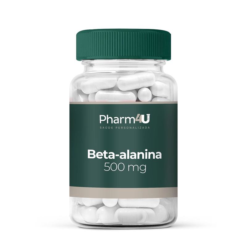 Beta-Alanina 500 mg 30 Cápsulas