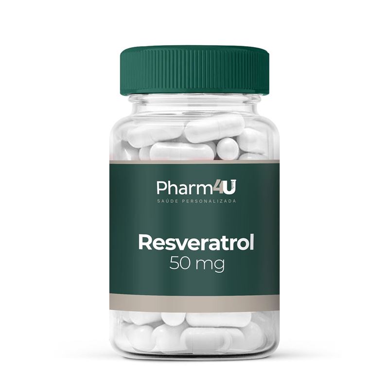 Resveratrol 50 mg 30 Cápsulas