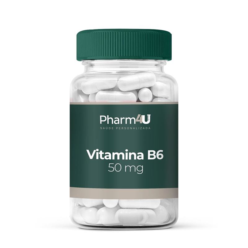 Vitamina B6 50 mg 30 Doses