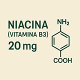 NIACINA (Vitamina B3) 20MG 30Doses EC